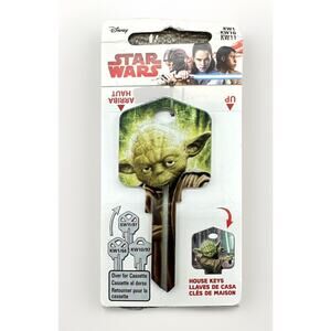 Hillman Key Fan Series 2sided Master Yoda Star Wars Disney KW1/10/11 Blank Key